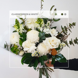 Classic Green & White | Bouquet